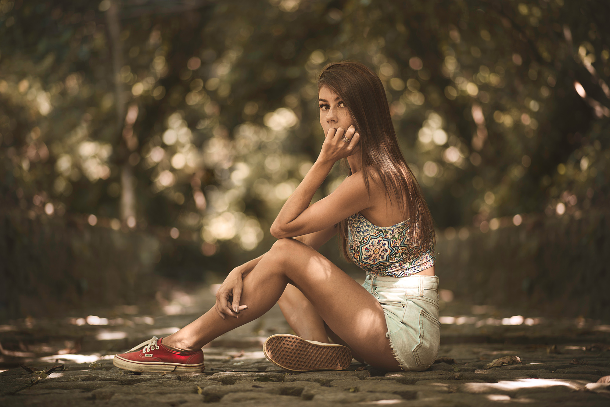 Ensaio Fotográfico Feminino Externo Tumblr / Vintage / Urbano / Fashion - Parque da Catacumba, Rio de Janeiro - RJ