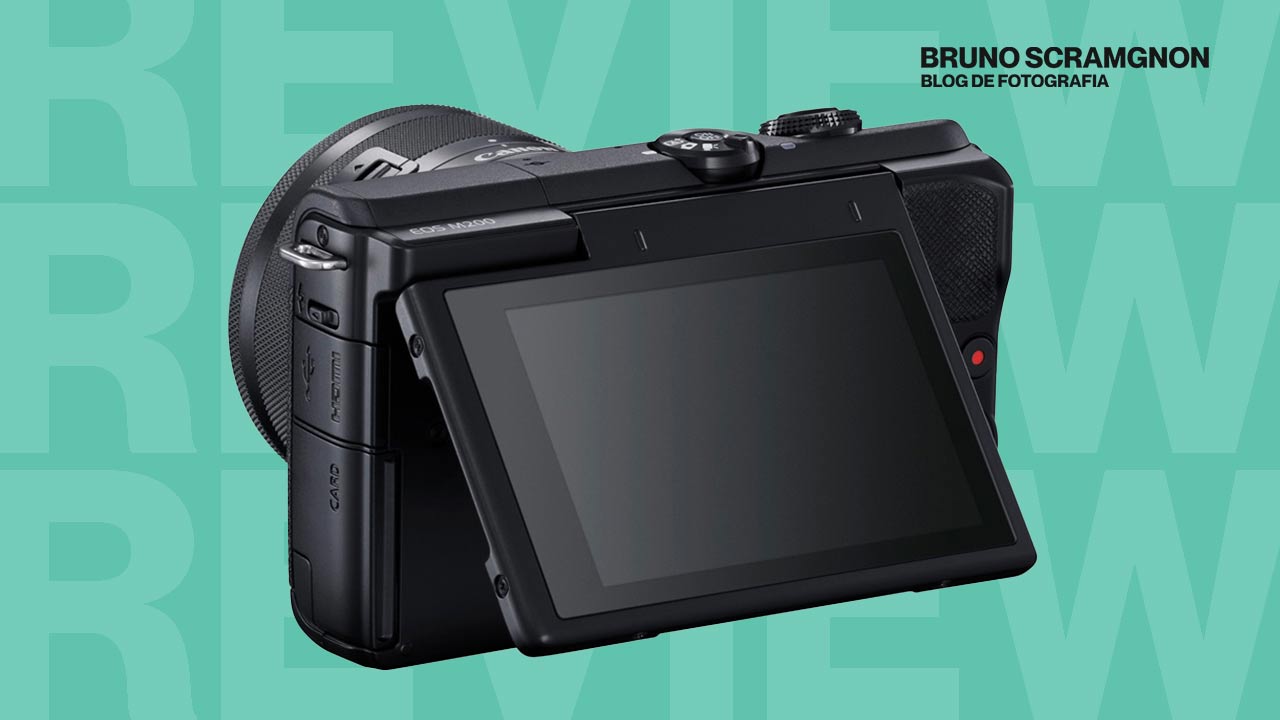 Review Canon EOS M200 com Lente EF-M 15-45mm Review Canon EOS M200 com Lente EF-M 15-45mm