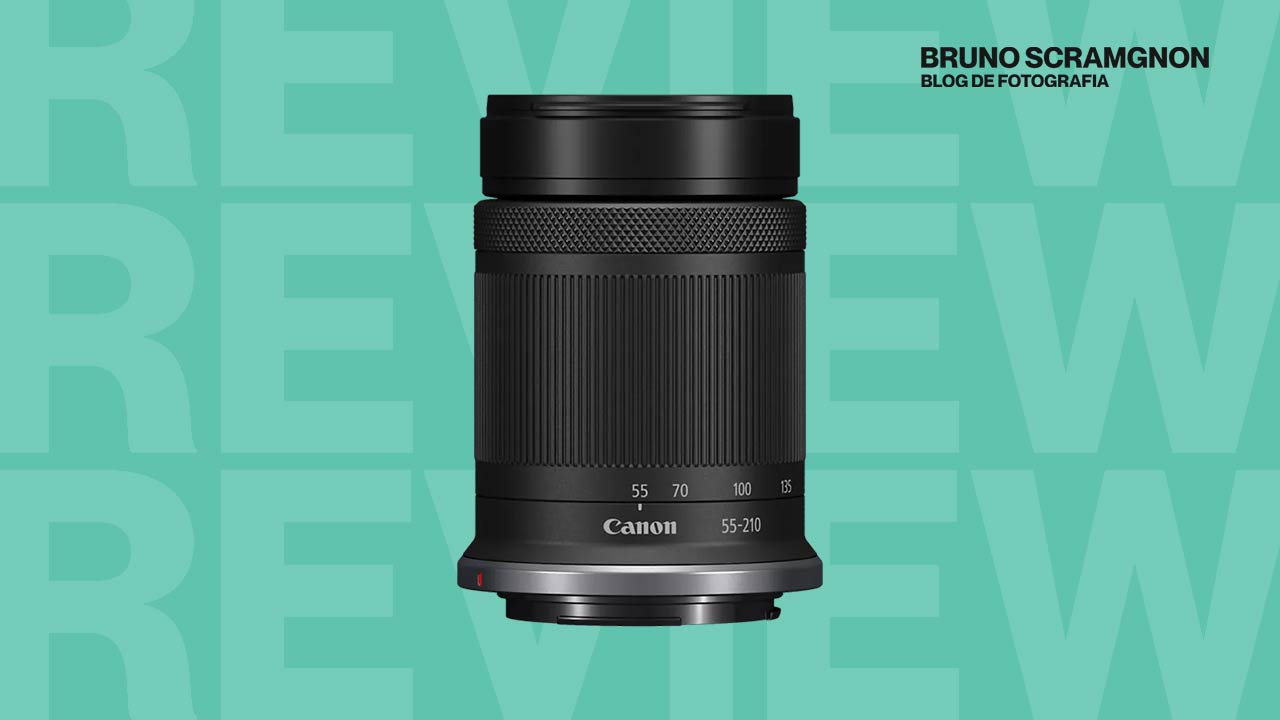 Lente Canon RF-S 55-210mm