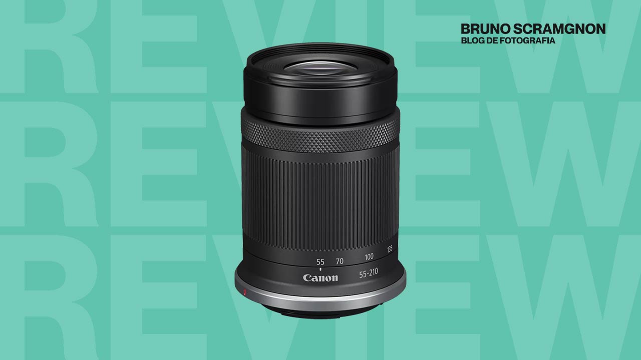 Lente Canon RF-S 55-210mm
